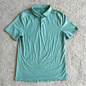 Lululemon Men’s Light Green Evolution Polo Size S
